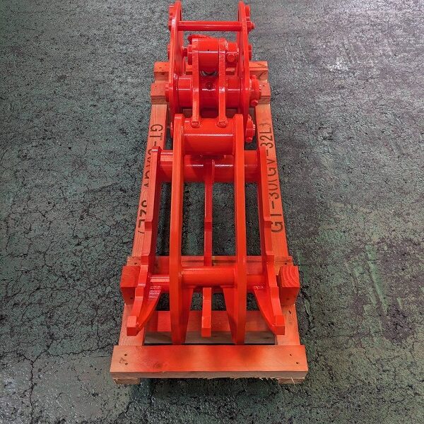 GV-32L 0.15m3用油圧チルトフォーク タグチ工業製 新品未使用品 中古建設機械 写真8（株式会社広建機）