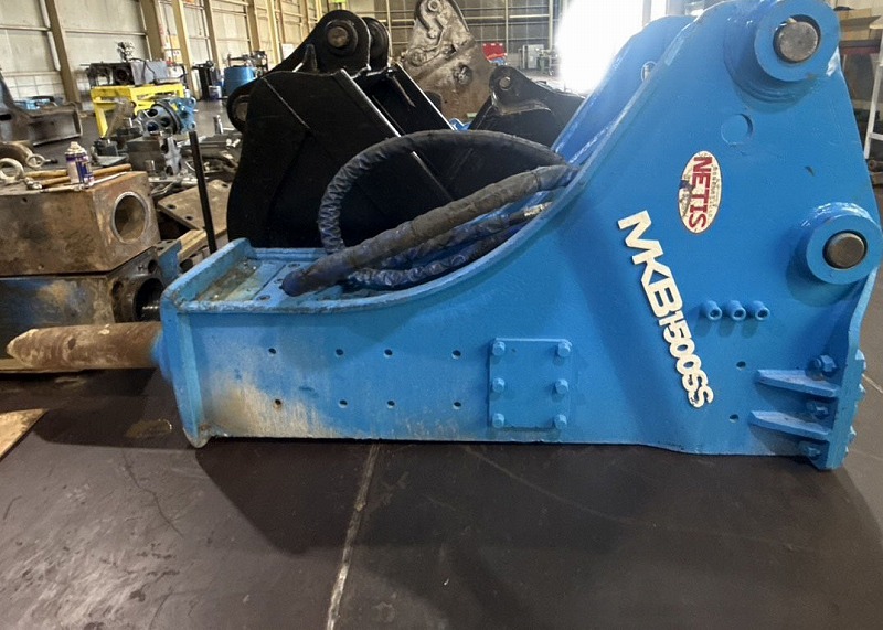 【検品動画有り】MKB-1500SS 0.7m3用超低騒音ブレーカー 甲南建機 hyrlaulic breaker 中古建設機械 写真2（株式会社広建機）
