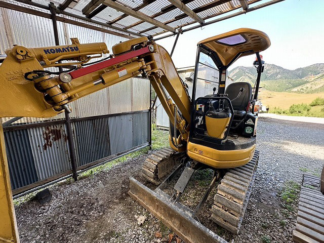 PC20UU-5 オフセットブーム クレーン仕様 作動良好 コマツ製 中古建設機械 写真20（株式会社広建機）