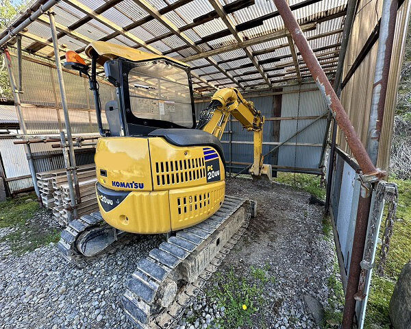 PC20UU-5 オフセットブーム クレーン仕様 作動良好 コマツ製 中古建設機械 写真22(株式会社広建機)