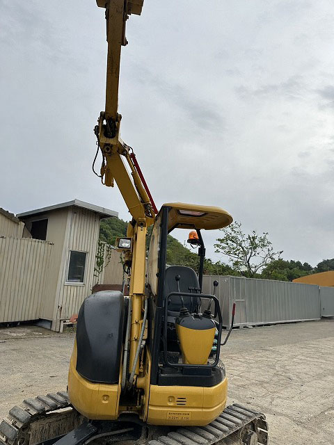 PC20UU-5 オフセットブーム クレーン仕様 作動良好 コマツ製 中古建設機械 写真16（株式会社広建機）
