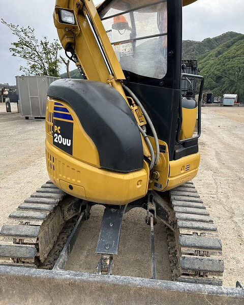 PC20UU-5 オフセットブーム クレーン仕様 作動良好 コマツ製 中古建設機械 写真38(株式会社広建機)