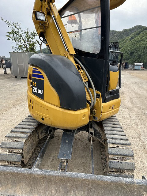 PC20UU-5 オフセットブーム クレーン仕様 作動良好 コマツ製 中古建設機械 写真18（株式会社広建機）