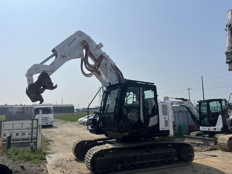 ZX135USK-6 ショートリーチ 5本配管 0.45m3油圧ショベル 階上・地下解体仕様 日立建機 中古建設機械 写真4（株式会社広建機）