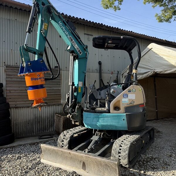 Dipper Fox 切り株クラッシャー SC400 新品 3.5トン用 中古建設機械 写真7（株式会社広建機）
