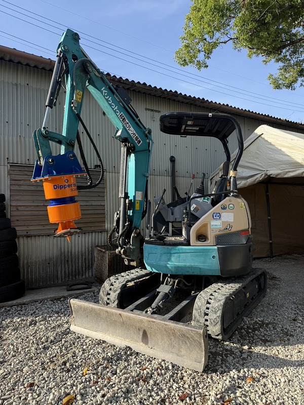Dipper Fox 切り株クラッシャー SC400 新品 3.5トン用 中古建設機械 写真2（株式会社広建機）