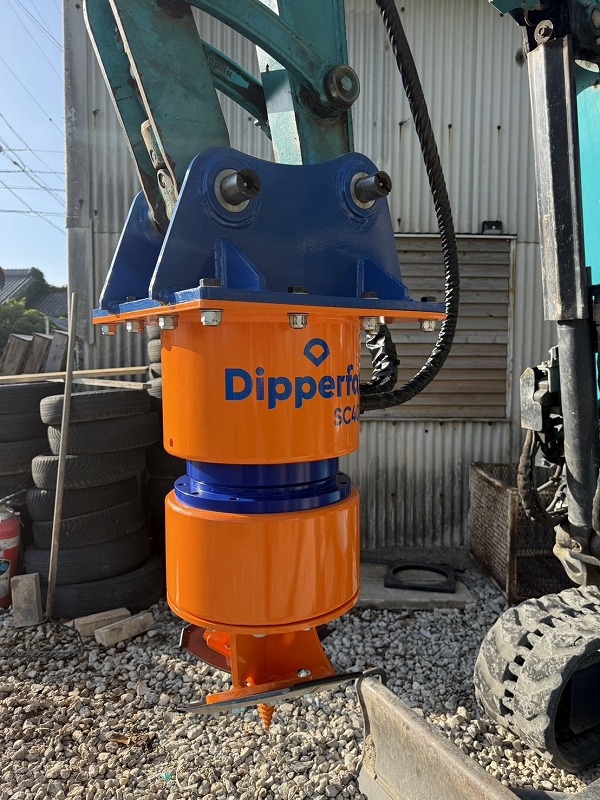Dipper Fox 切り株クラッシャー SC400 新品 3.5トン用 中古建設機械 写真1（株式会社広建機）