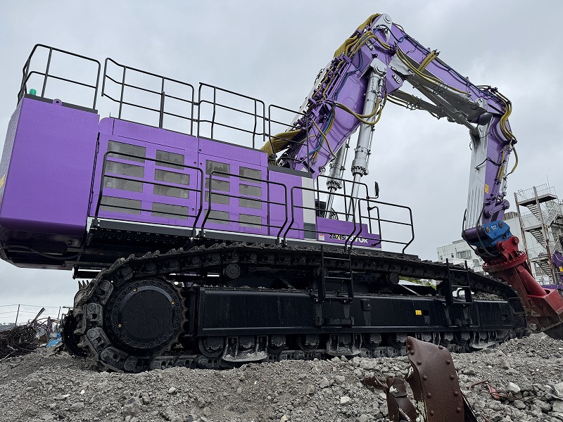 FE1600-G ZX1800K 新車装着 Xカッター オオスミ製 中古建設機械 写真7（株式会社広建機）