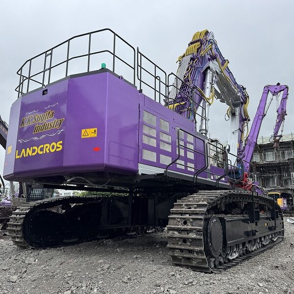 FE1600-G ZX1800K 新車装着 Xカッター オオスミ製 中古建設機械 写真18(株式会社広建機)