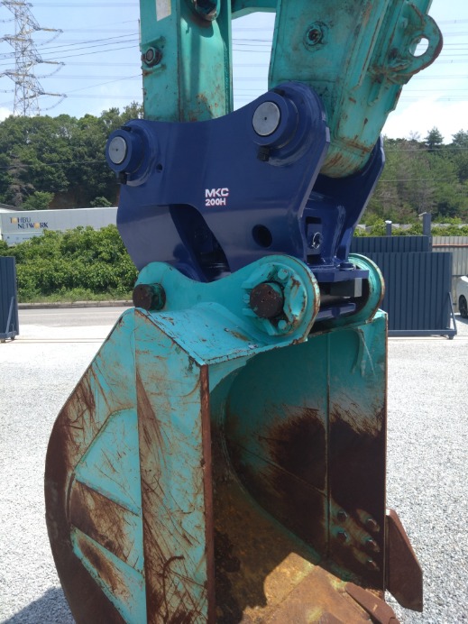 MKC200H 新品 ２台 コベルコ0.7用クイックカプラー  甲南建機製　 中古建設機械 写真6（株式会社広建機）