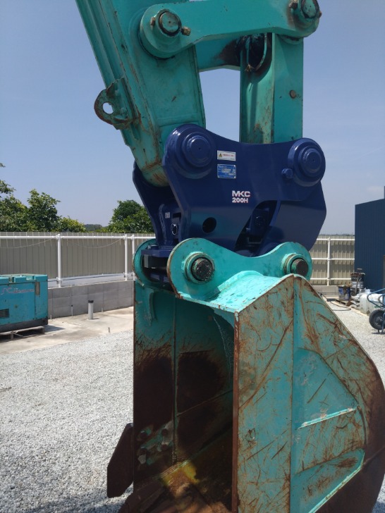 MKC200H 新品 ２台 コベルコ0.7用クイックカプラー  甲南建機製　 中古建設機械 写真7（株式会社広建機）