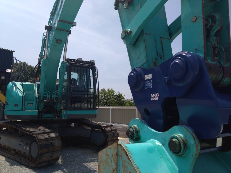 MKC200H 新品 ２台 コベルコ0.7用クイックカプラー  甲南建機製　 中古建設機械 写真10（株式会社広建機）