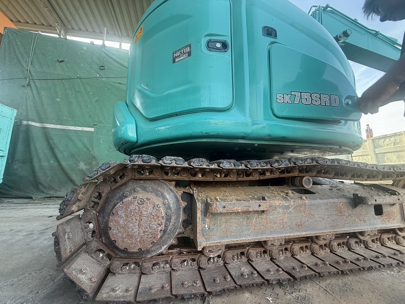 SK75SRD-7  1660hour 2021年式 解体仕様機 配管 スケルトン付き 譲渡証ありマルチ 中古建設機械 写真13（株式会社広建機）