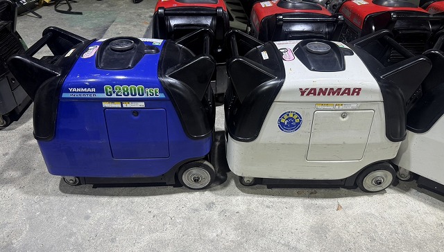ヤンマー製 G2800iSE インバーター発電機 2.8kVA 中古建設機械 写真9（株式会社広建機）