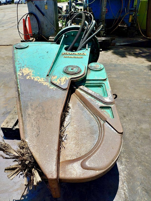 マルマテクニカ製 木材カッター MWS-700R 2000年製 中古建設機械 写真1（株式会社広建機）