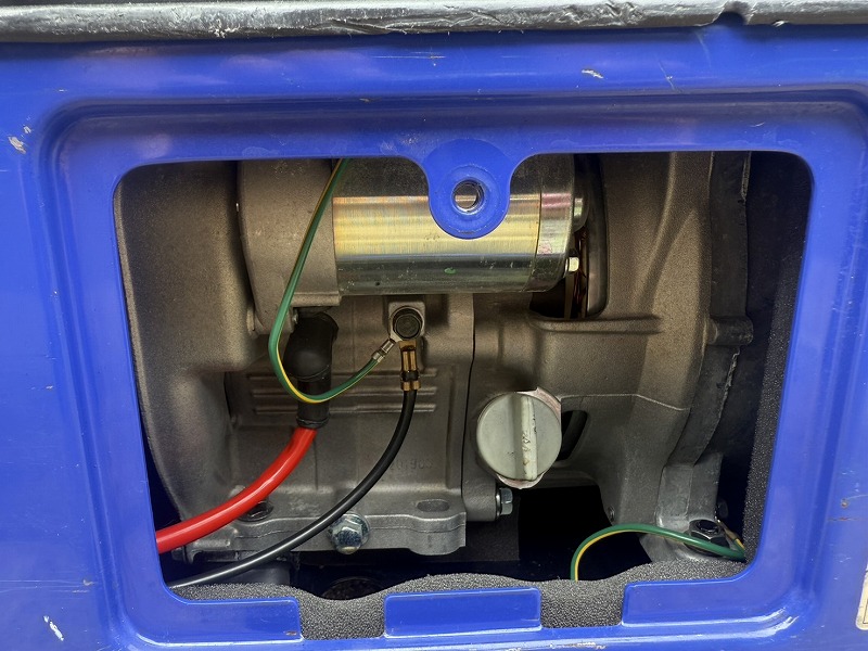 ヤンマー製 G2800iSE インバーター発電機 2.8kVA 中古建設機械 写真4（株式会社広建機）