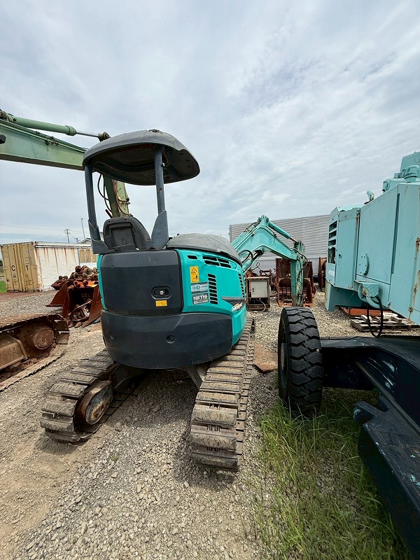 SK30SR- ミニ油圧ショベル 6170HR ゴムキャタ 配管付 コベルコ建機製 中古建設機械 写真8（株式会社広建機）