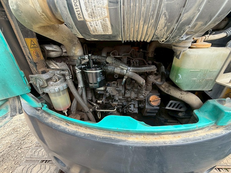 SK30SR- ミニ油圧ショベル 6170HR ゴムキャタ 配管付 コベルコ建機製 中古建設機械 写真9（株式会社広建機）