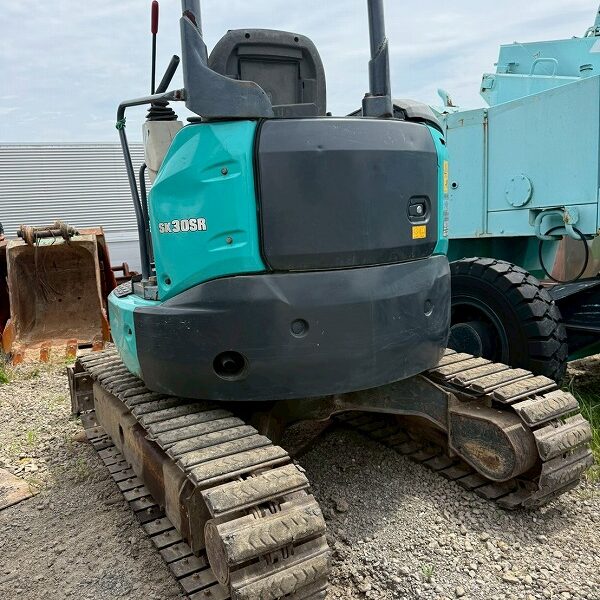 SK30SR- ミニ油圧ショベル 6170HR ゴムキャタ 配管付 コベルコ建機製 中古建設機械 写真32（株式会社広建機）