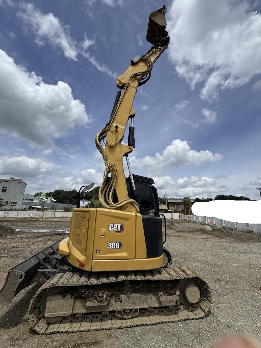 CAT308CR-07A 2ピース 2020年式2090hour 5本配管  ガード 排土板 中古建設機械 写真1（株式会社広建機）
