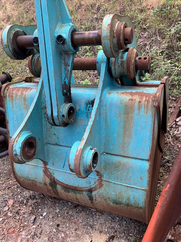 コベルコ0.45m3用 機械式アゴバケット 中古建設機械 写真2（株式会社広建機）