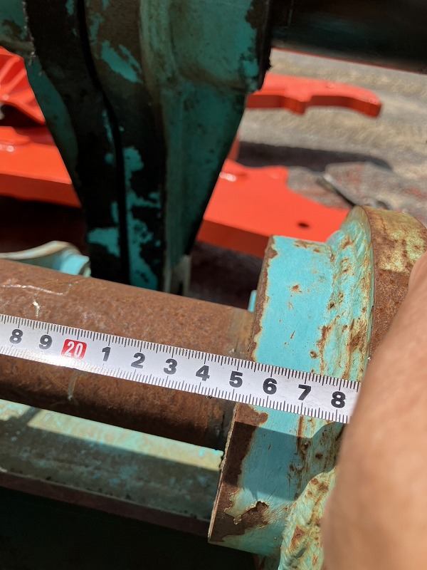 コベルコ0.45m3用 機械式アゴバケット 中古建設機械 写真4（株式会社広建機）